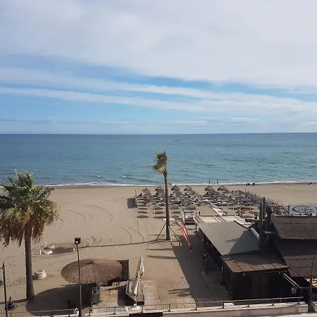 Apartamento Aguamarina 5C Primera Linea De Playa Estepona Exterior foto